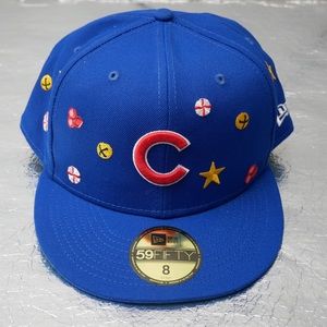 New Era Chicago Cubs 59FIFTY HOLLY 14500 Men’s MLB Cap Size 8 Blue